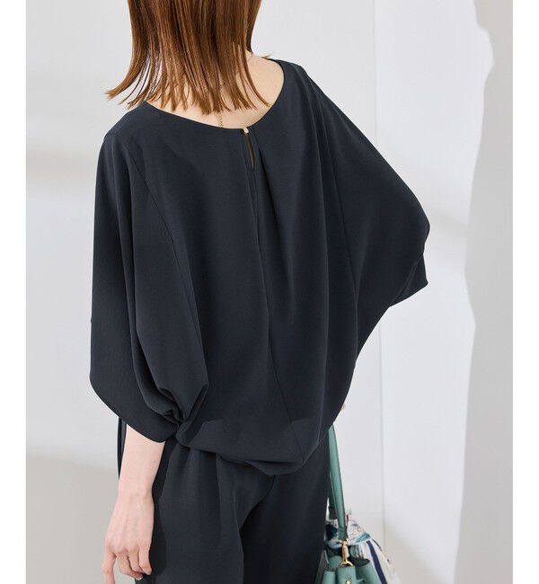 Rope&rsquo;Picnic「【イージーケア】ジョーゼットドルマンブラウス/セットアップ対応」|シャツ・ブラウス|