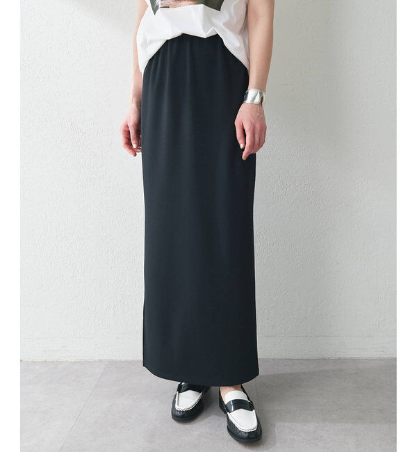  「カットジョーゼットスリットスカート」|スカート|