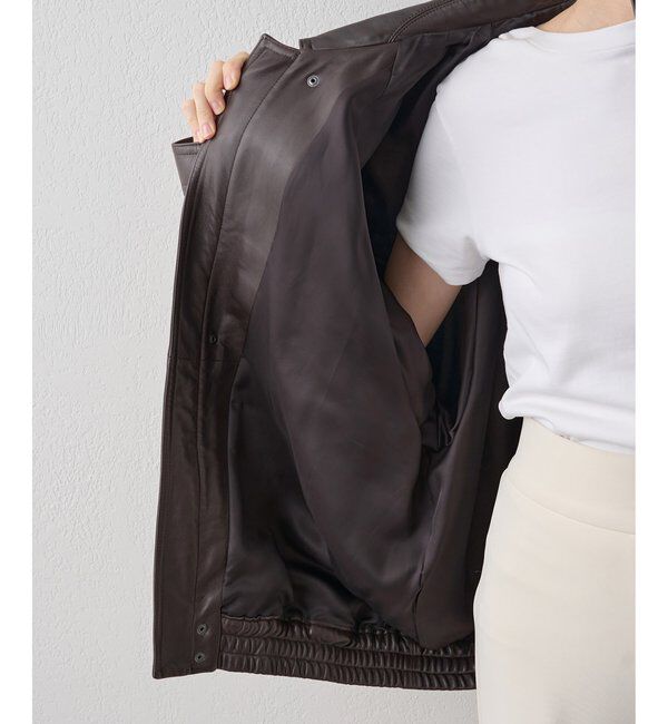 GEMINI「【GEMINI】レザーブルゾン」|ブルゾン・スタジャン|