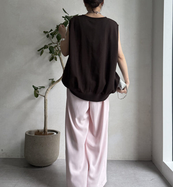  「【累計販売数3万枚突破/22色４サイズ展開！】タックワイドパンツ」|チノ|