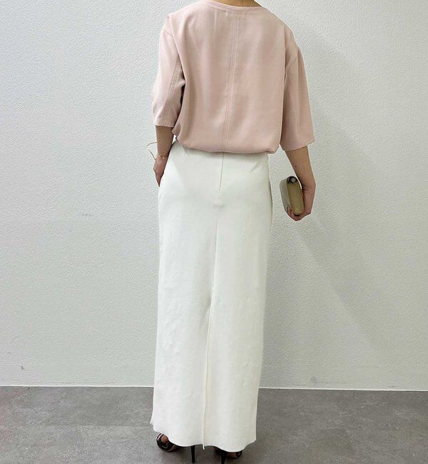  「バックスリットハーフスリーブブラウス」|シャツ・ブラウス|