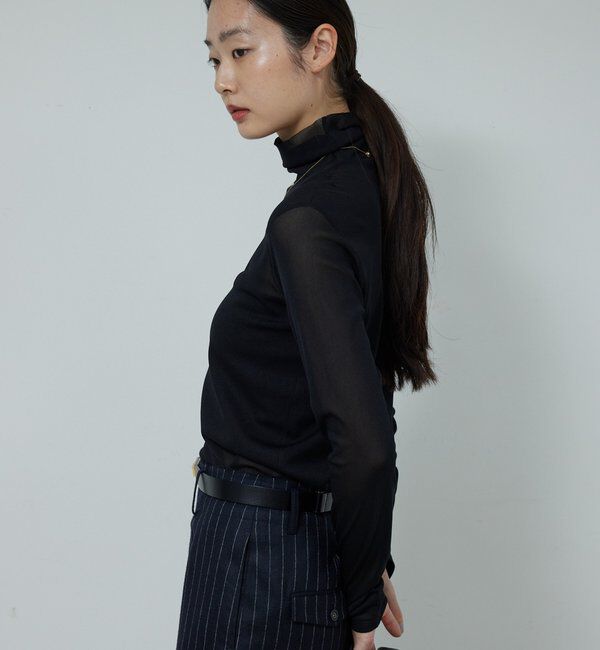  「【リバイバル】チュールタートルカットソー」|Tシャツ・カットソー|