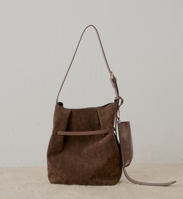  「スマホポーチ付きベルトデザインショルダーバッグ」|ショルダー・メッセンジャー|