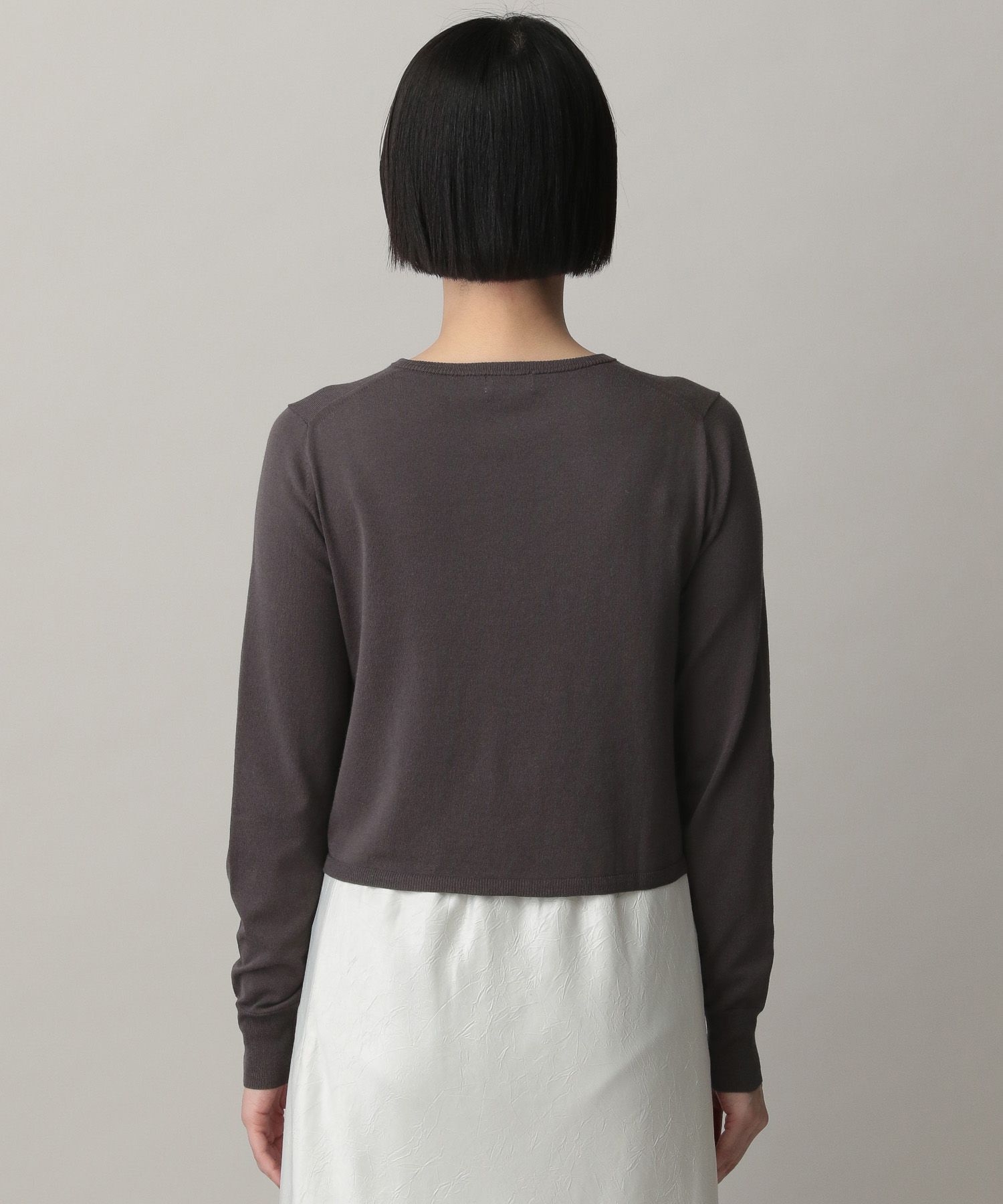 A part by 「アセテートニットカーディガン」|カーディガン|