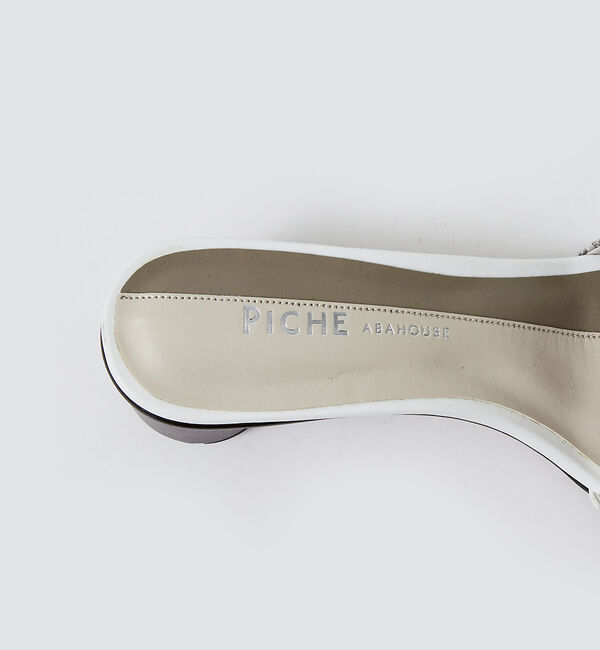 AU BANNISTER「カラーブロックミュール」|サンダル|