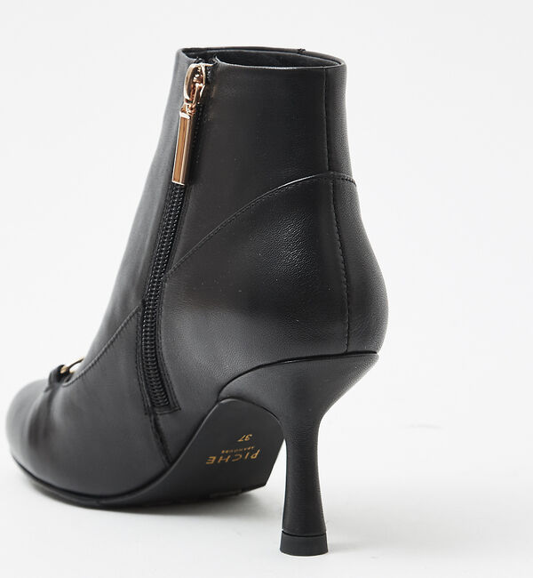 AU BANNISTER「【スノーソール】チェーンモチーフブーツ」|ショートブーツ|