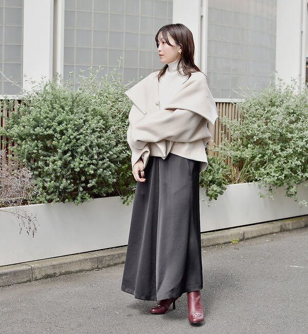 AU BANNISTER「【スノーソール】チェーンモチーフブーツ」|ショートブーツ|