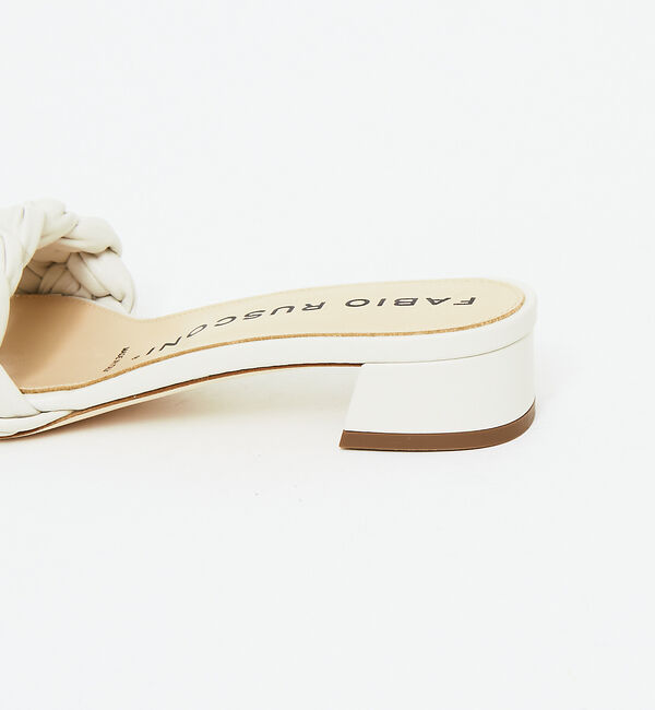 AU BANNISTER「●FABIO RUSCONI イントレチャートミュール」|サンダル|