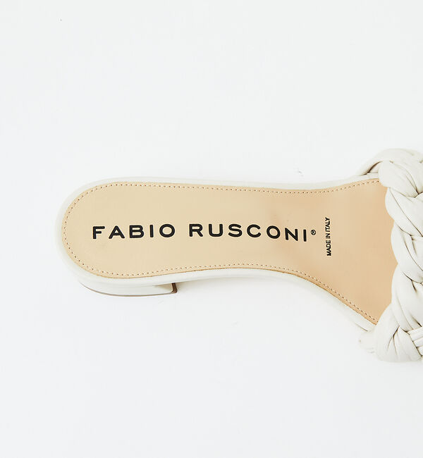 AU BANNISTER「●FABIO RUSCONI イントレチャートミュール」|サンダル|