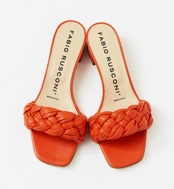 AU BANNISTER「●FABIO RUSCONI イントレチャートミュール」|サンダル|