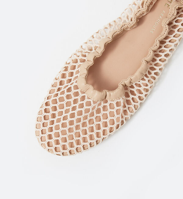 AU BANNISTER「フィッシュネットフラットサンダル」|サンダル|