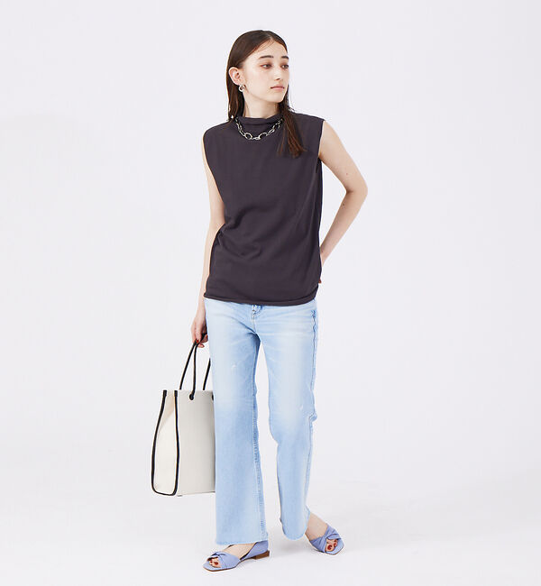 AU BANNISTER「ツイストオープントゥパンプス」|サンダル|