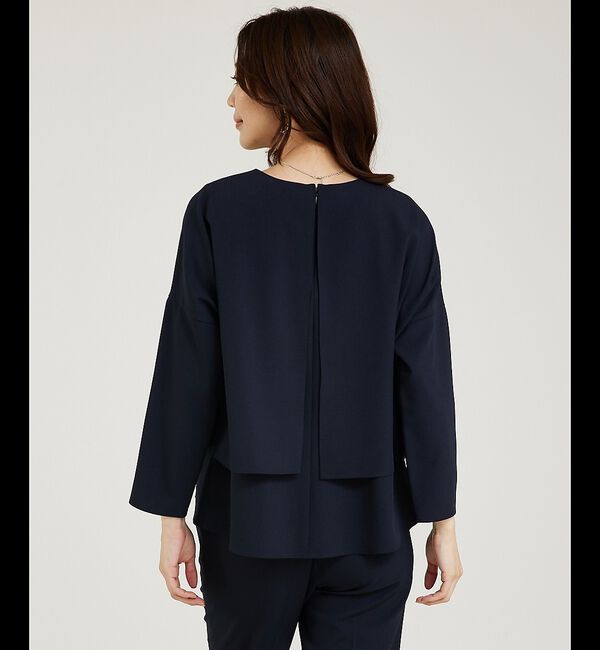 abahouse mavie「【エニデイカセット】ノーカラージャケット＆バックフレアパンツセットアップ」|スーツ|