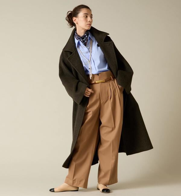 Liesse「EASY CAREオーバーサイズシャツ」|シャツ・ブラウス|