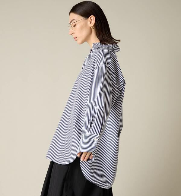Liesse「EASY CAREオーバーサイズシャツ」|シャツ・ブラウス|