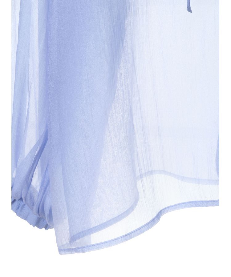 earth music&ecology「シアーリボンシャツ」|シャツ・ブラウス|