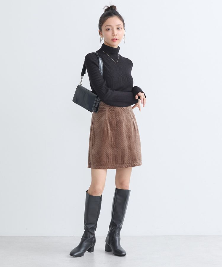 earth music&ecology「やわらかタッチタートルネックニットプルオーバー」|ニット・セーター|