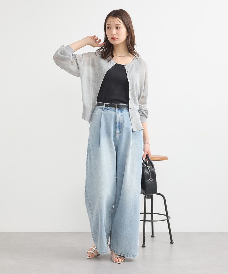 earth music&ecology「ピコトリミングタンクトップ」|キャミソール|