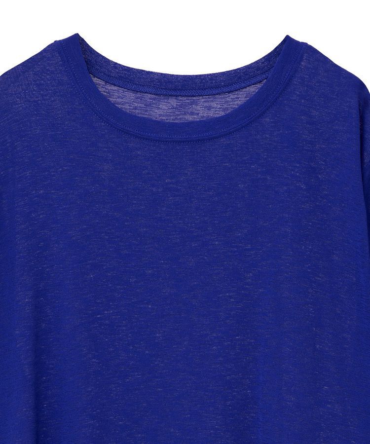 earth music&ecology「シアースリーブ半袖プルオーバー」|Tシャツ・カットソー|