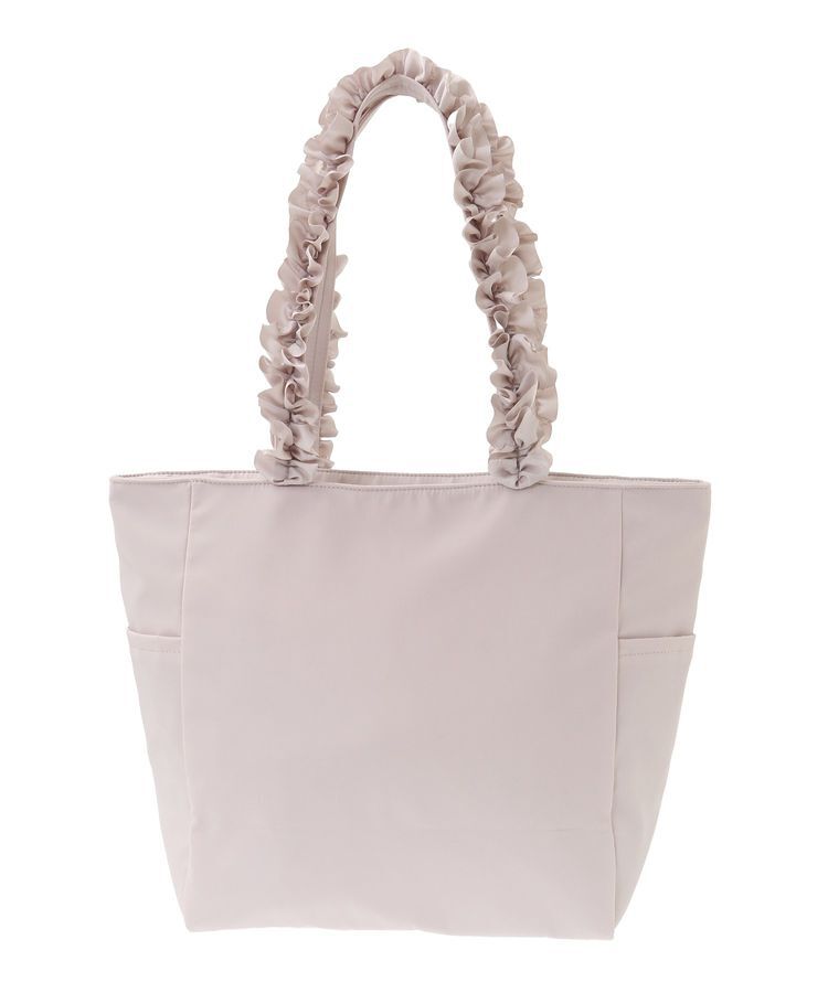 Maison de FLEUR「撥水加工フリルハンドルバッグ」|トートバッグ|