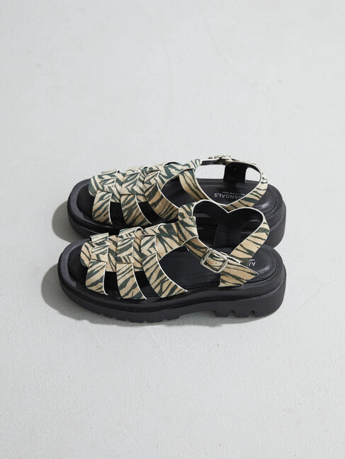  「ボリュームソールグルカサンダル」|サンダル|