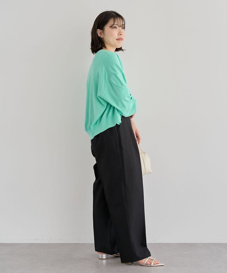 Green Parks「フロントZIPニットカーディガン」|カーディガン|