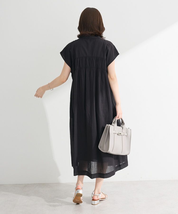 Green Parks「インド綿 シャーリングワンピース」|ワンピース|