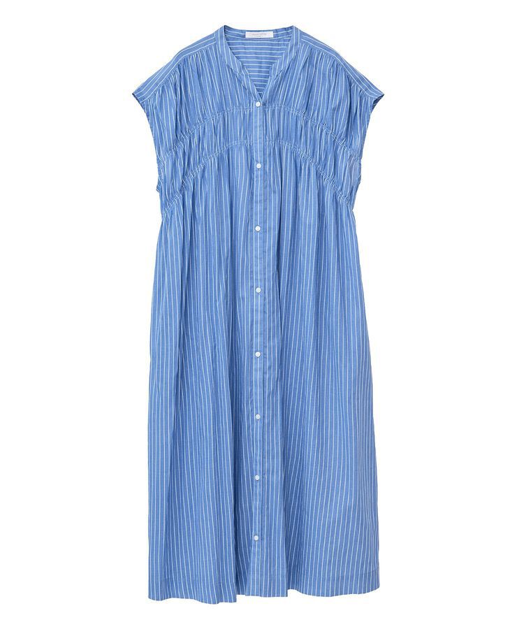 Green Parks「インド綿 シャーリングワンピース」|ワンピース|