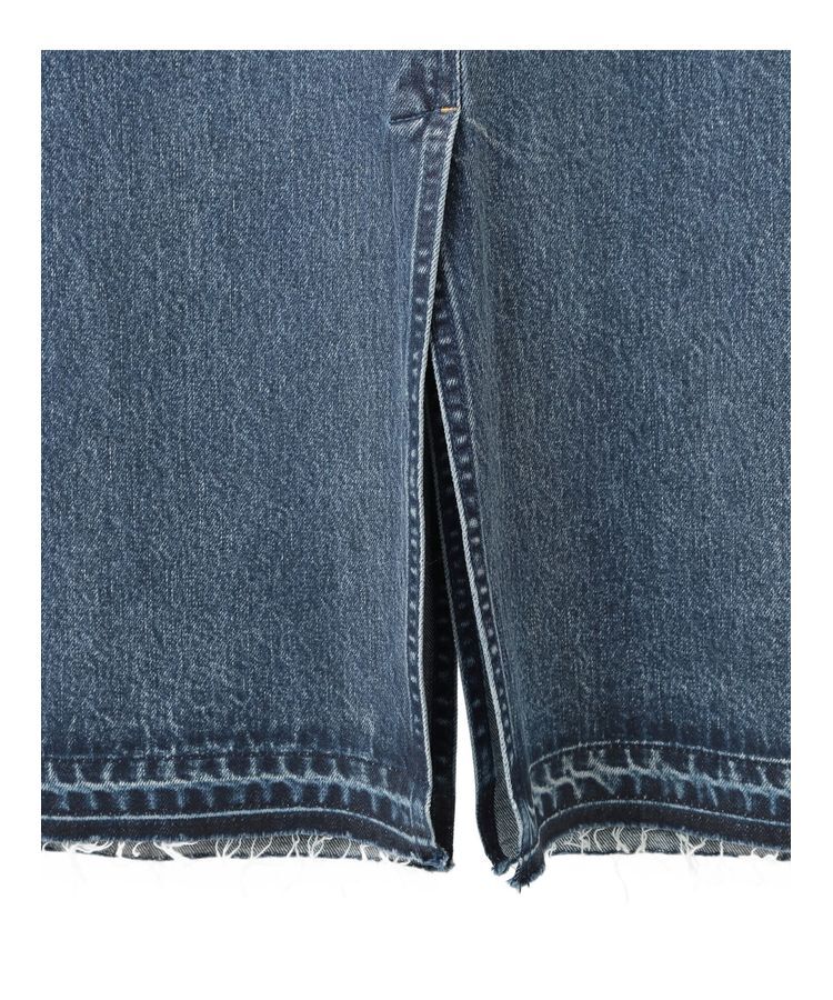 Editt by YECCA VECCA「クリアコーティングデニムロングスカート」|スカート|