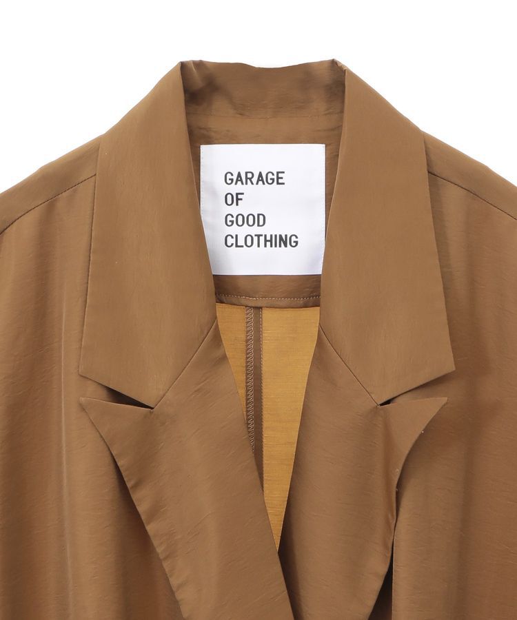 GARAGE OF GOOD CLOTHING「キュプラ混半袖ジャケット」|テーラードジャケット|