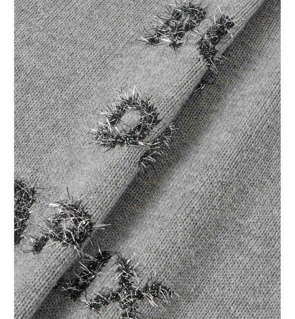 allureville「シャギーラメインターシャプルオーバー」|その他|