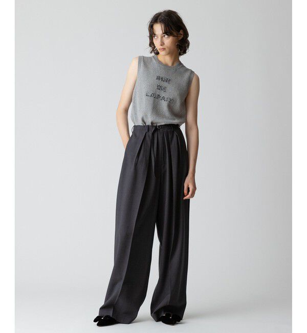 allureville「シャギーラメインターシャプルオーバー」|その他|