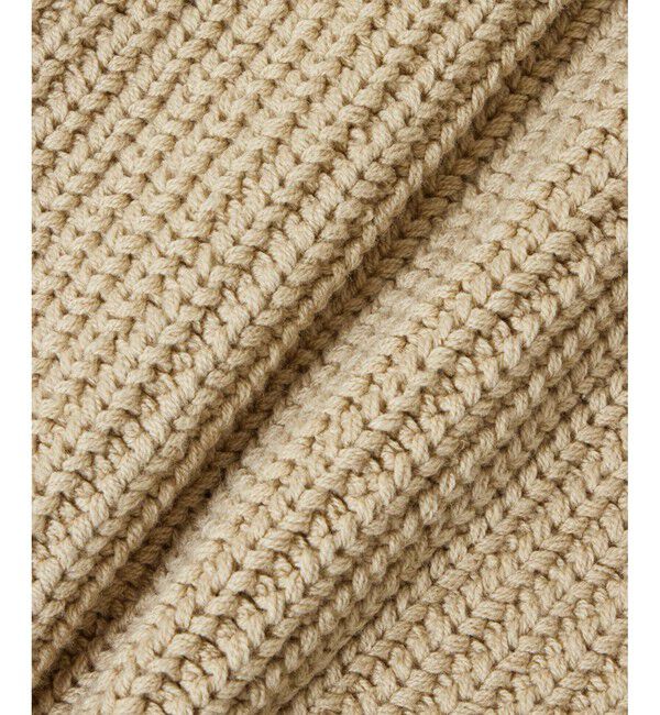 allureville「片畦ニットコート」|ダッフルコート|