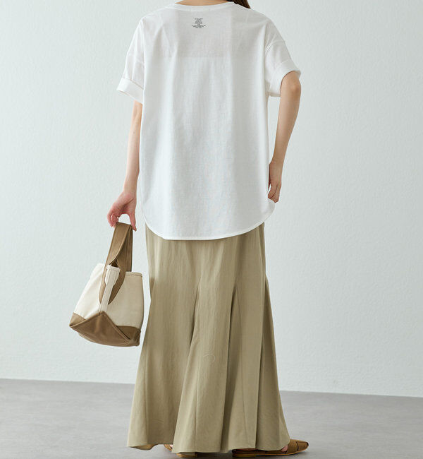  「【汗シミ防止】ワンポイントロゴTシャツ」|Tシャツ・カットソー|