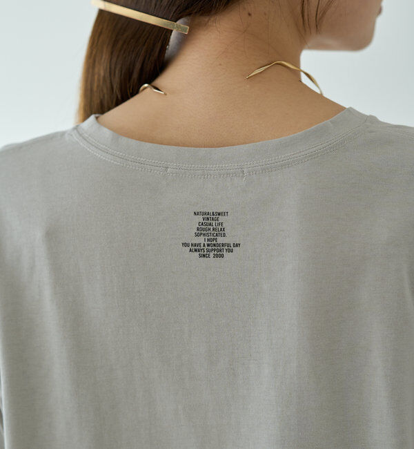  「【汗シミ防止】ワンポイントロゴTシャツ」|Tシャツ・カットソー|