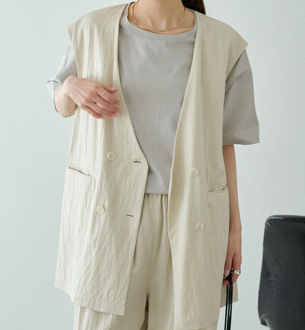  「【汗シミ防止】ワンポイントロゴTシャツ」|Tシャツ・カットソー|