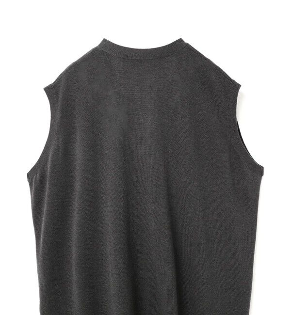 mizuiro ind「mizuiro ind Vネックロングベスト」|ベスト・ジレ|