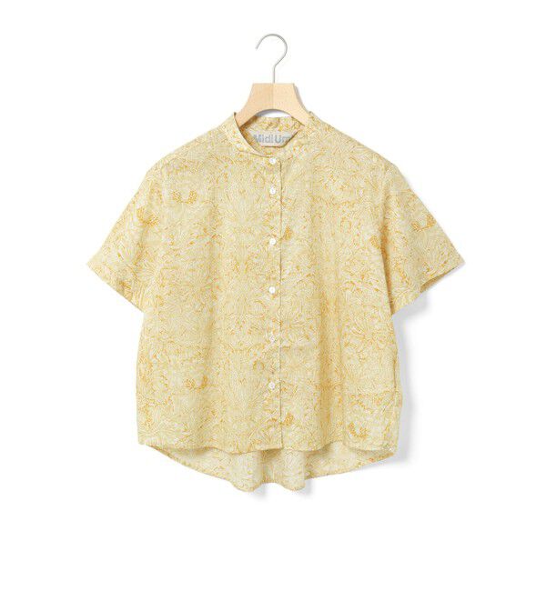 MidiUmi「MidiUmi リバティプリントシャツ」|シャツ・ブラウス|