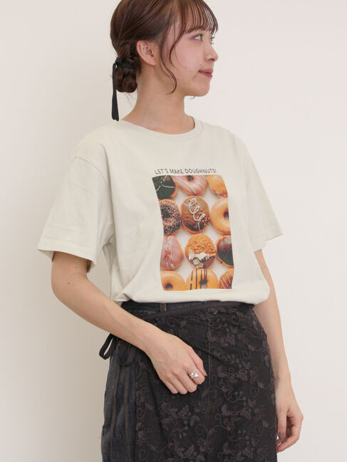 Samansa Mos2「[リサイクルコットン]柄アソートTシャツ」|Tシャツ・カットソー|