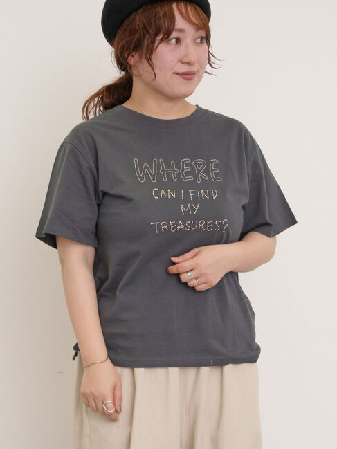 Samansa Mos2「[リサイクルコットン]柄アソートTシャツ」|Tシャツ・カットソー|