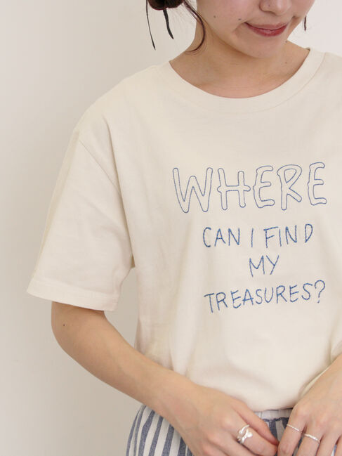 Samansa Mos2「[リサイクルコットン]柄アソートTシャツ」|Tシャツ・カットソー|