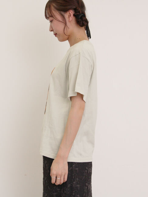 Samansa Mos2「[リサイクルコットン]柄アソートTシャツ」|Tシャツ・カットソー|