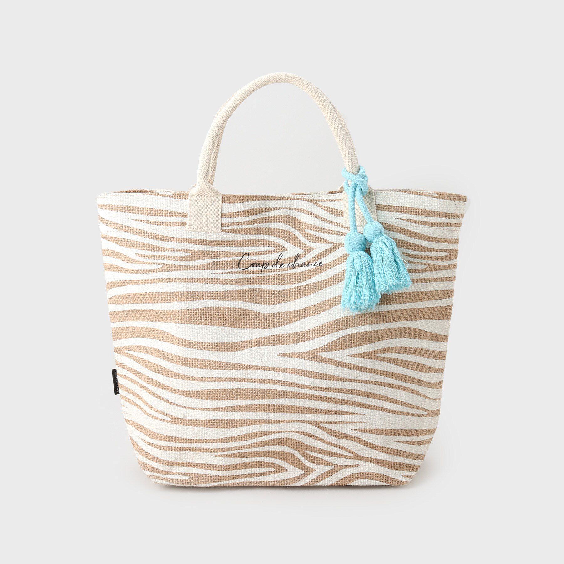 COUP DE CHANCE「天然素材・アニマルエコバッグ2」|トートバッグ|ブラウン(340)