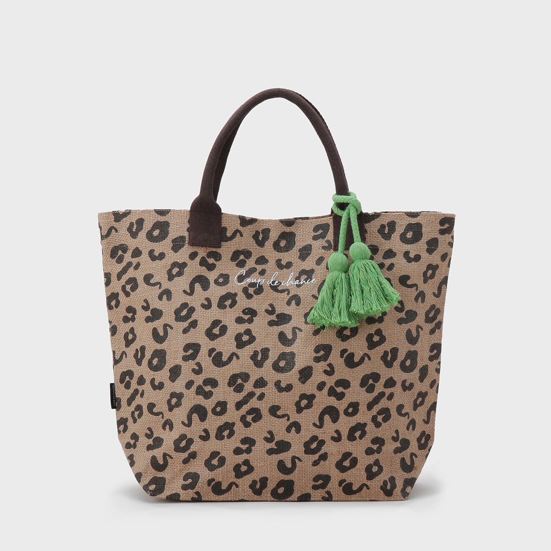 COUP DE CHANCE「天然素材・アニマルエコバッグ2」|トートバッグ|ライトベージュ(35