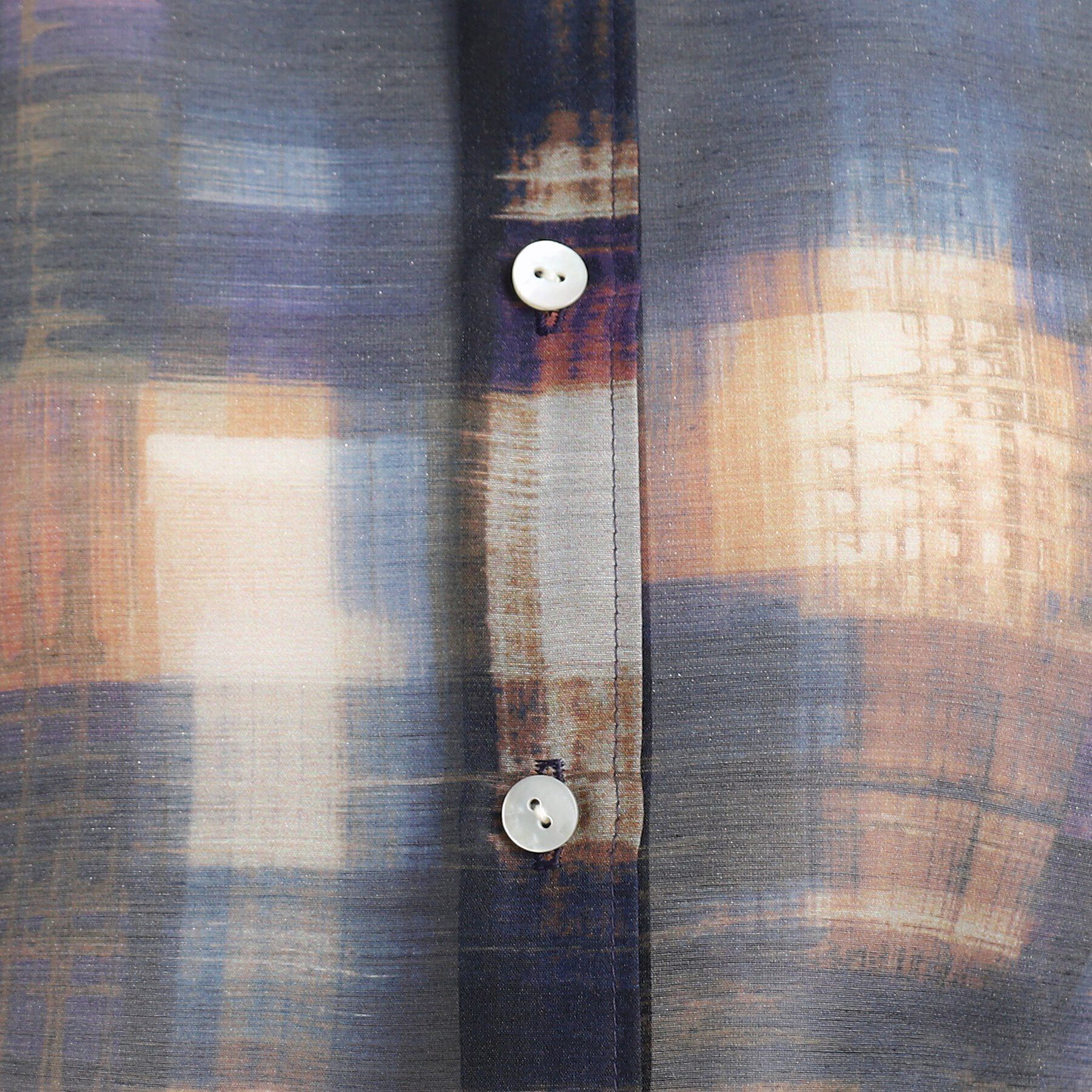 Reflect「【マシンウォッシュ可／セットアップ可能】シアーチェックブラウス」|シャツ・ブラウス|