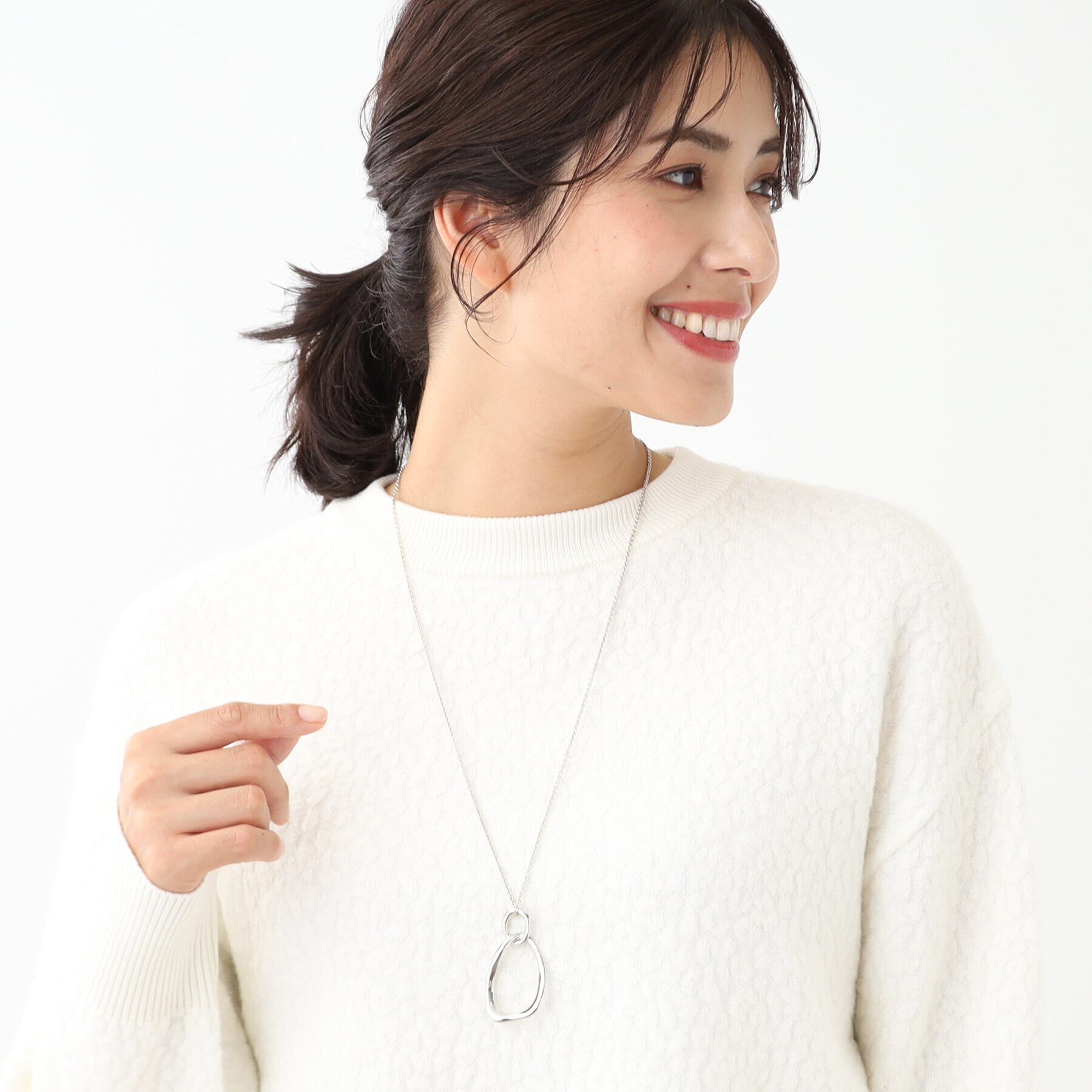 Reflect「オーバルトップネックレス」|ネックレス|