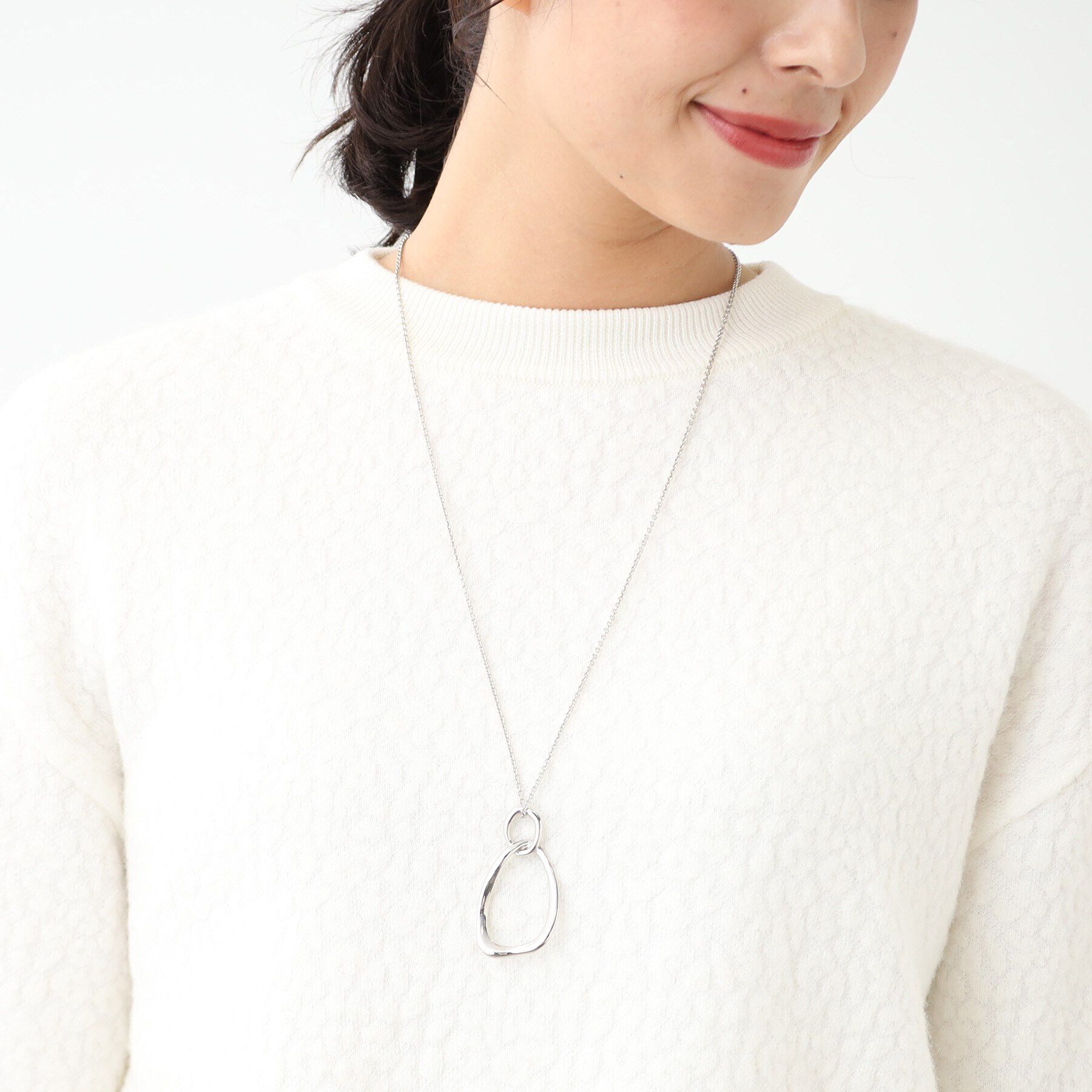 Reflect「オーバルトップネックレス」|ネックレス|