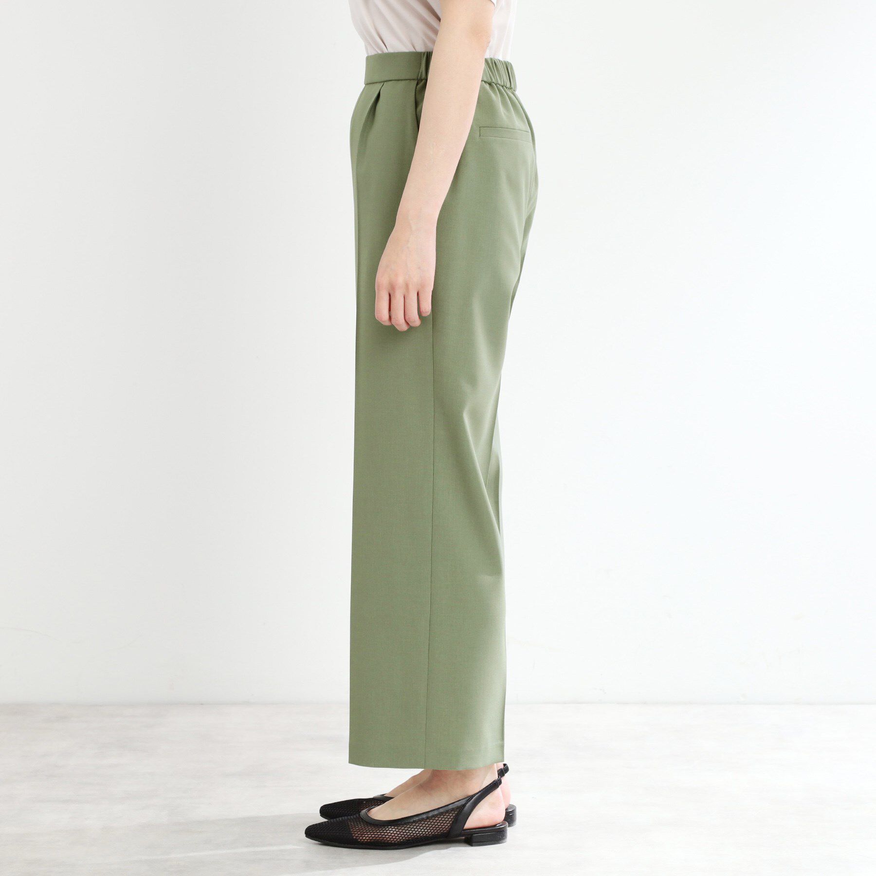 Reflect「【マシンウォッシュ可／セットアップ可能】ストレートシルエットパンツ」|その他|