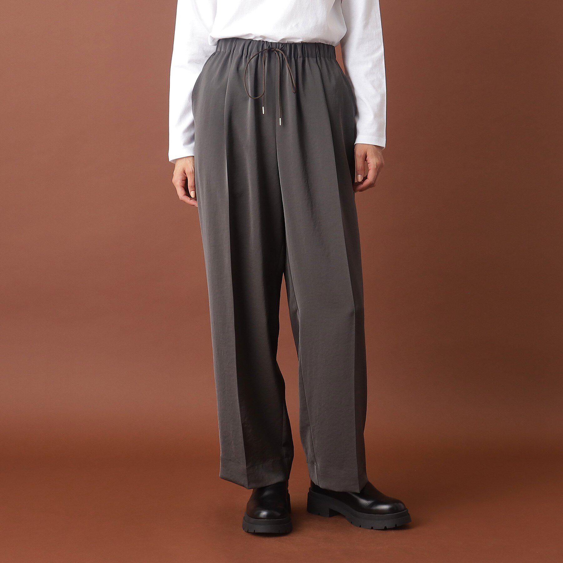 DRESSTERIOR「【リラックス/大人カジュアル】サテンイージーパンツ」|その他|