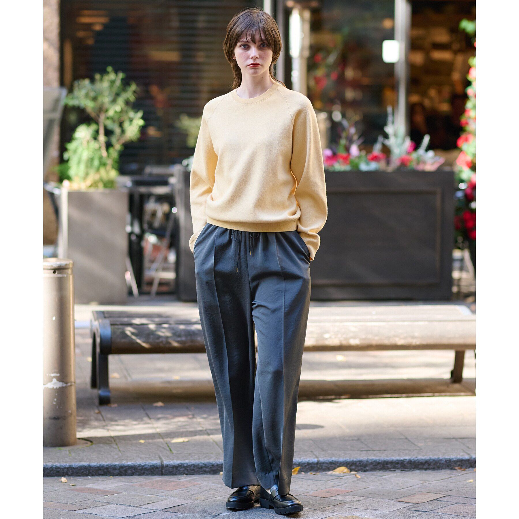 DRESSTERIOR「【リラックス/大人カジュアル】サテンイージーパンツ」|その他|